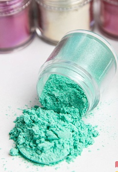 Краситель сухой перламутровый Bakerika «Свежая мята» 4 гр