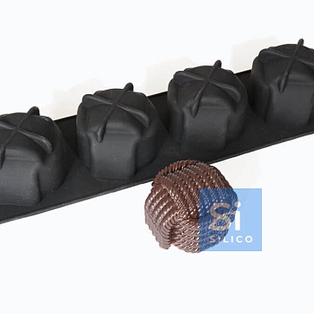 Силиконовая форма Клубок Россия