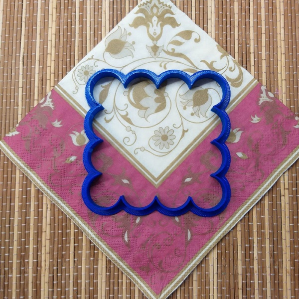 Вырубка "Рамка" №48 8см