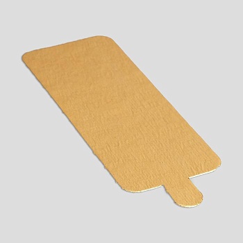 Сольерка, золото, 4 х 10 см, 0,8 мм 10шт