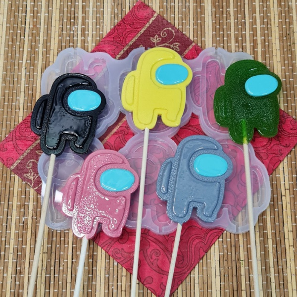 Силиконовая форма №844 "Амонг Ас"