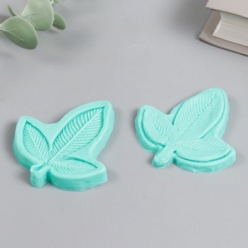 Молд силикон "Трилистник" набор 2 шт 6,3х5,7х1,7 см