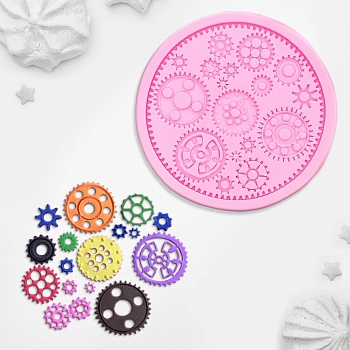 Молд «Шестерёнки», 10,5×10,5 см