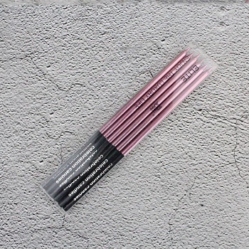 Набор свечей для торта «Престиж» (розовый металлик, 15 см) 6 шт