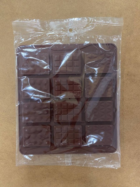 Форма силиконовая для шоколада мини шоколадки mix 12в1