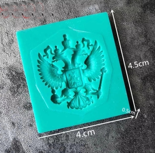Силиконовая форма "Герб России"  3см