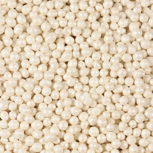 Посыпка кондитерская «Шарики жемчуг», белый 25 г