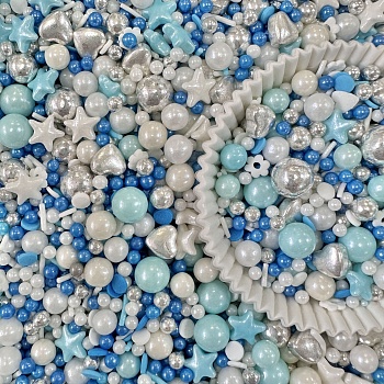 Посыпка кондитерская микс "Морской бриз" 25 г.