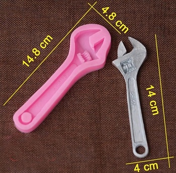 Силиконовая форма "Ключ строительный"