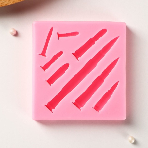 Молд силиконовый "Гильзы"