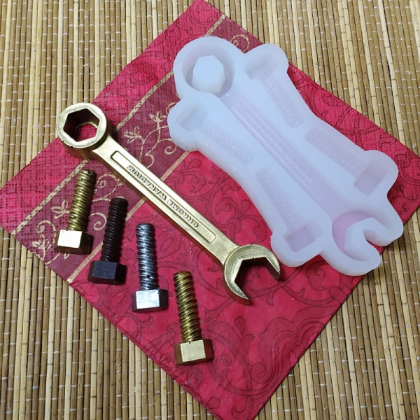 Силиконовая форма №510 "Ключ-рожковый"