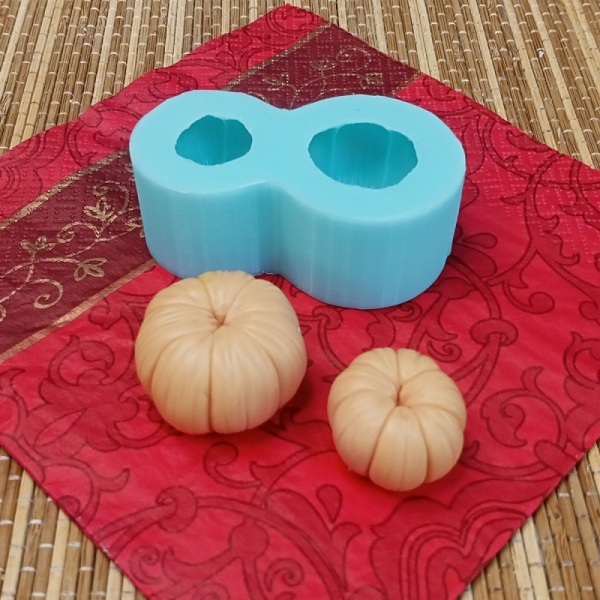 Силиконовая форма №1368 "Мандарины очищенные"