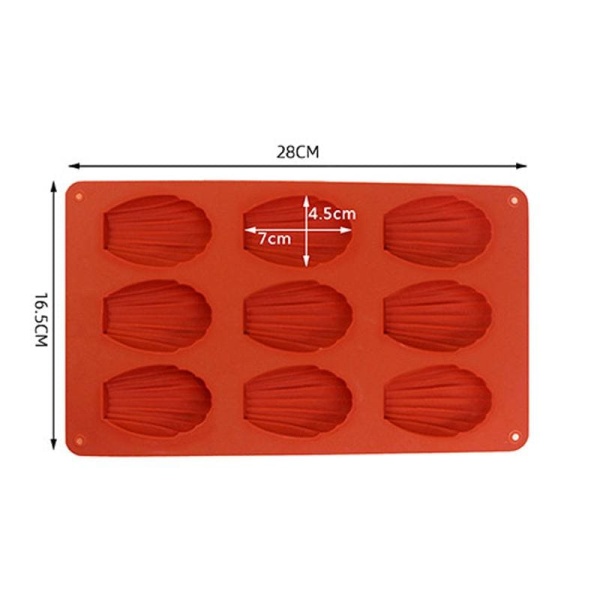 Форма силиконовая Мадлен 7см