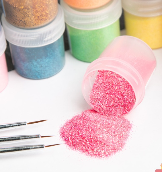 Блестки декоративные «Ярко-розовый» 10 гр